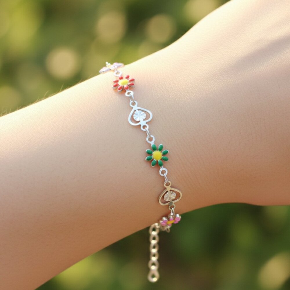 "Trendy Handmade Bracelet – A Stylish Gift for Women & Girls, MAR091032